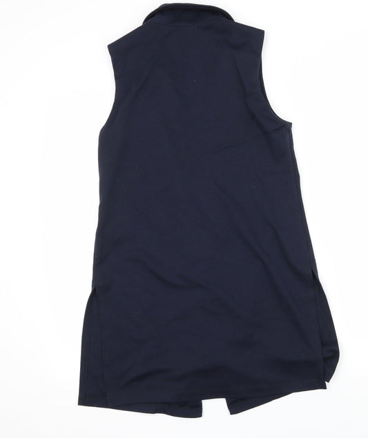 New Look Womens Blue Jacket Waistcoat Size 8