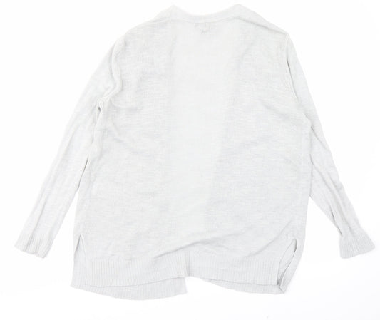 Gap Womens Grey Cardigan Jumper Size S