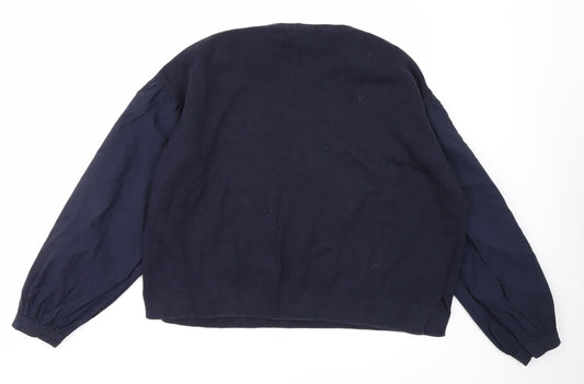 M&S collection Womens Blue Pullover Jumper Size 10