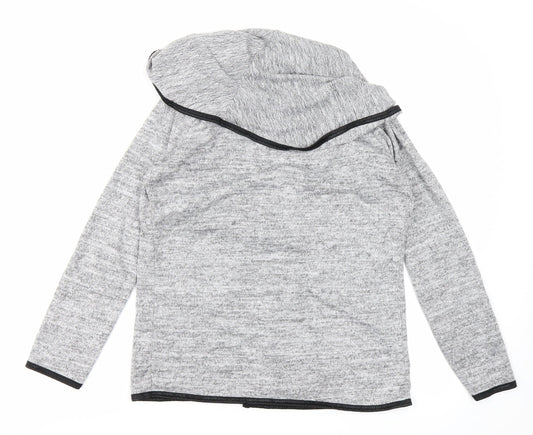 Izabel Womens Grey Cardigan Jumper Size 8