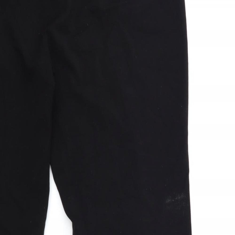 Marks and Spencer Womens Black Trousers Size 18 L23 in