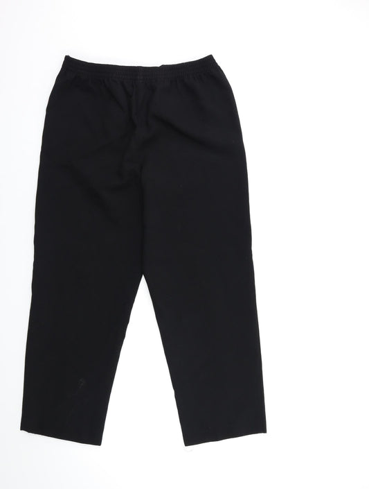 ISLE Womens Blue Trousers Size 12 L25 in