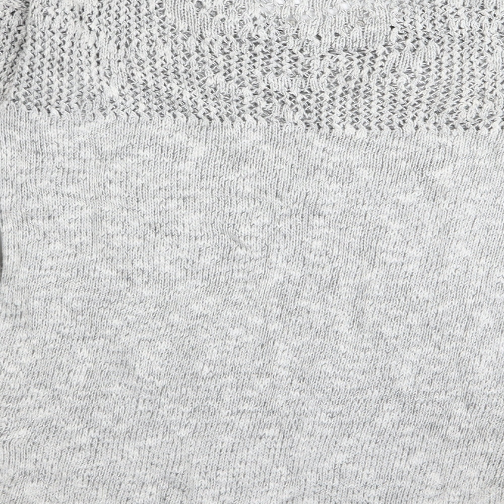 Warehouse Womens Grey Pullover Jumper Size 8