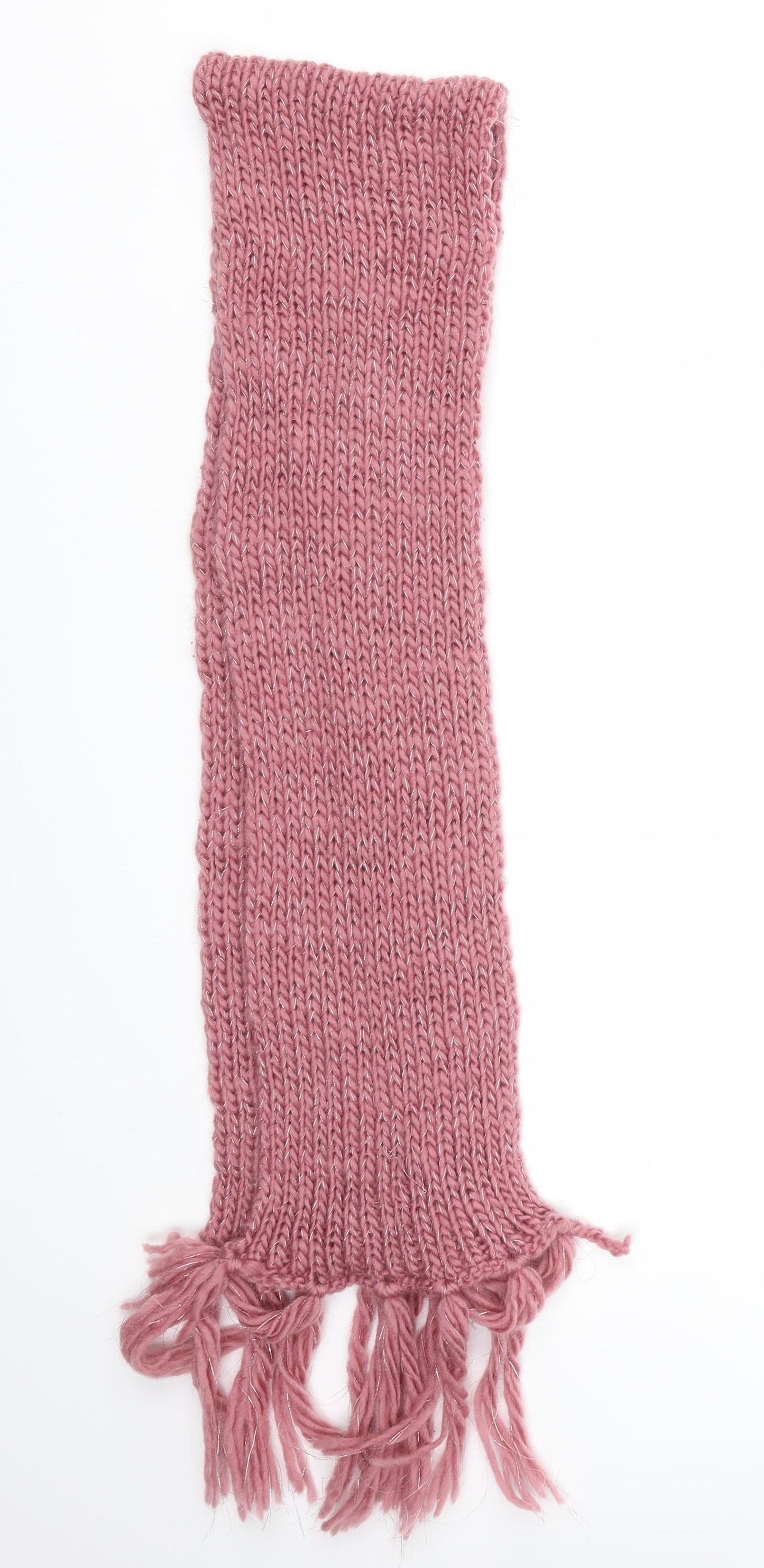 Preworn Womens Pink Scarf
