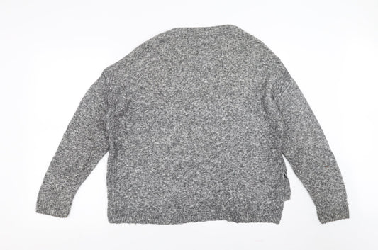 Marks and Spencer Womens Grey Pullover Jumper Size L