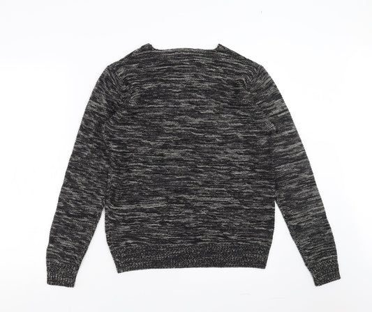 Primark Mens Black Pullover Jumper Size XS