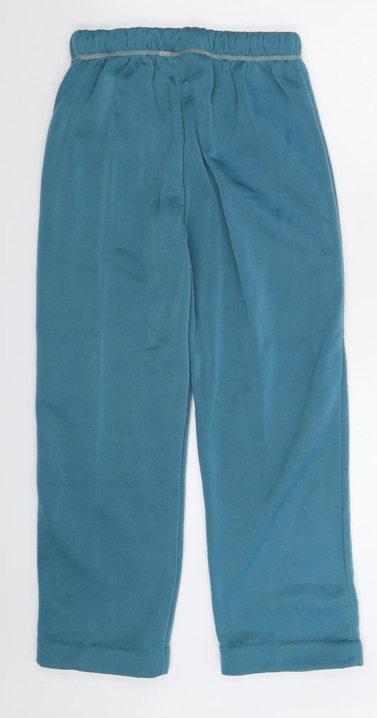 Anne De Lancay Womens Blue Trousers Size 12 L27 in