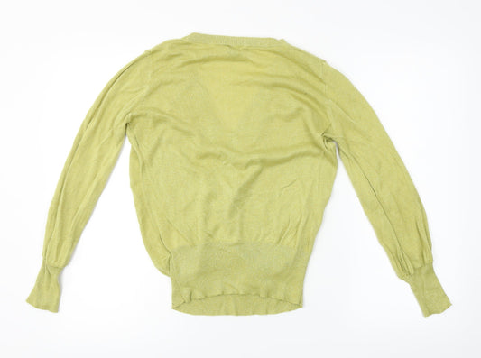 NEXT Womens Yellow Pullover Jumper Size 12