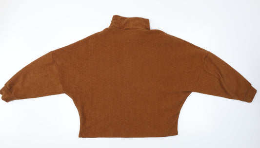 River Island Womens Brown Pullover Jumper Size XS