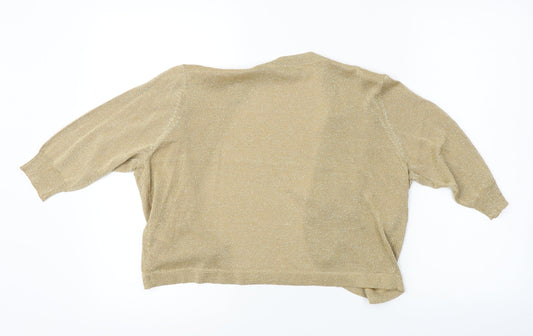 Principles Womens Brown Cardigan Jumper Size 16