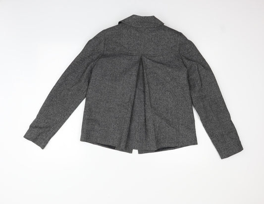 Paul Costelloe Womens Grey   Jacket Blazer Size 8