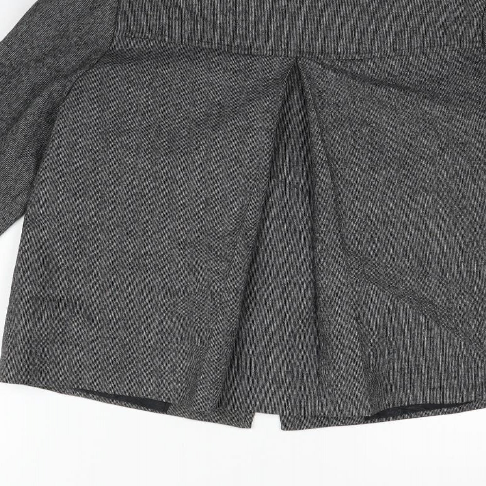 Paul Costelloe Womens Grey Jacket Blazer Size 8