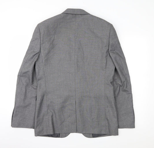 Marks and Spencer Mens Grey Jacket Suit Jacket Size M