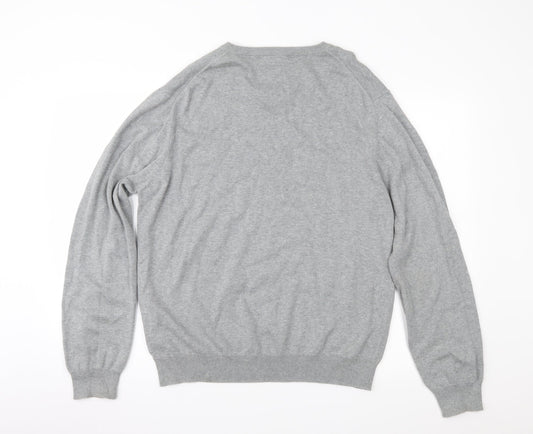 River Island Mens Grey Pullover Jumper Size XL