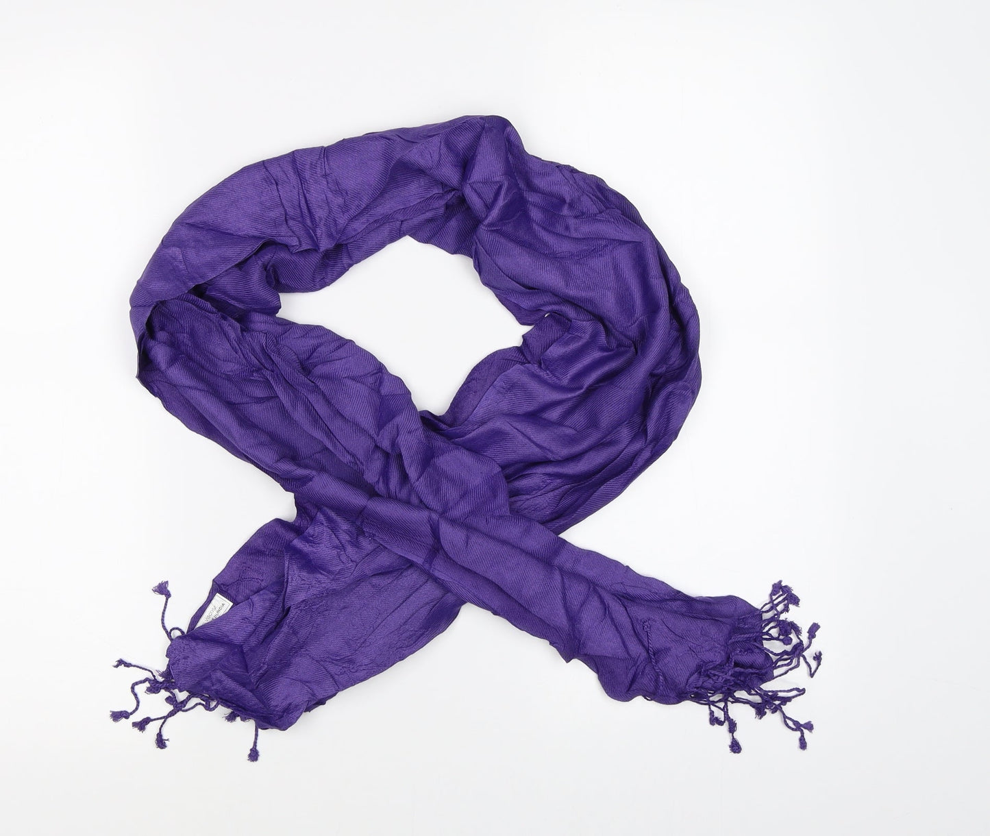 Preworn Womens Purple Scarf