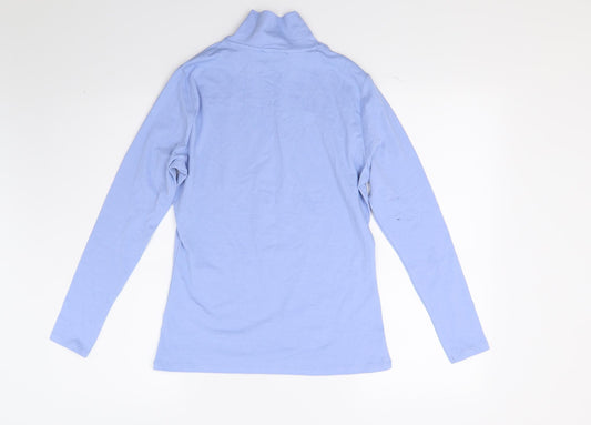 Marks and Spencer Womens Blue Pullover Jumper Size 10