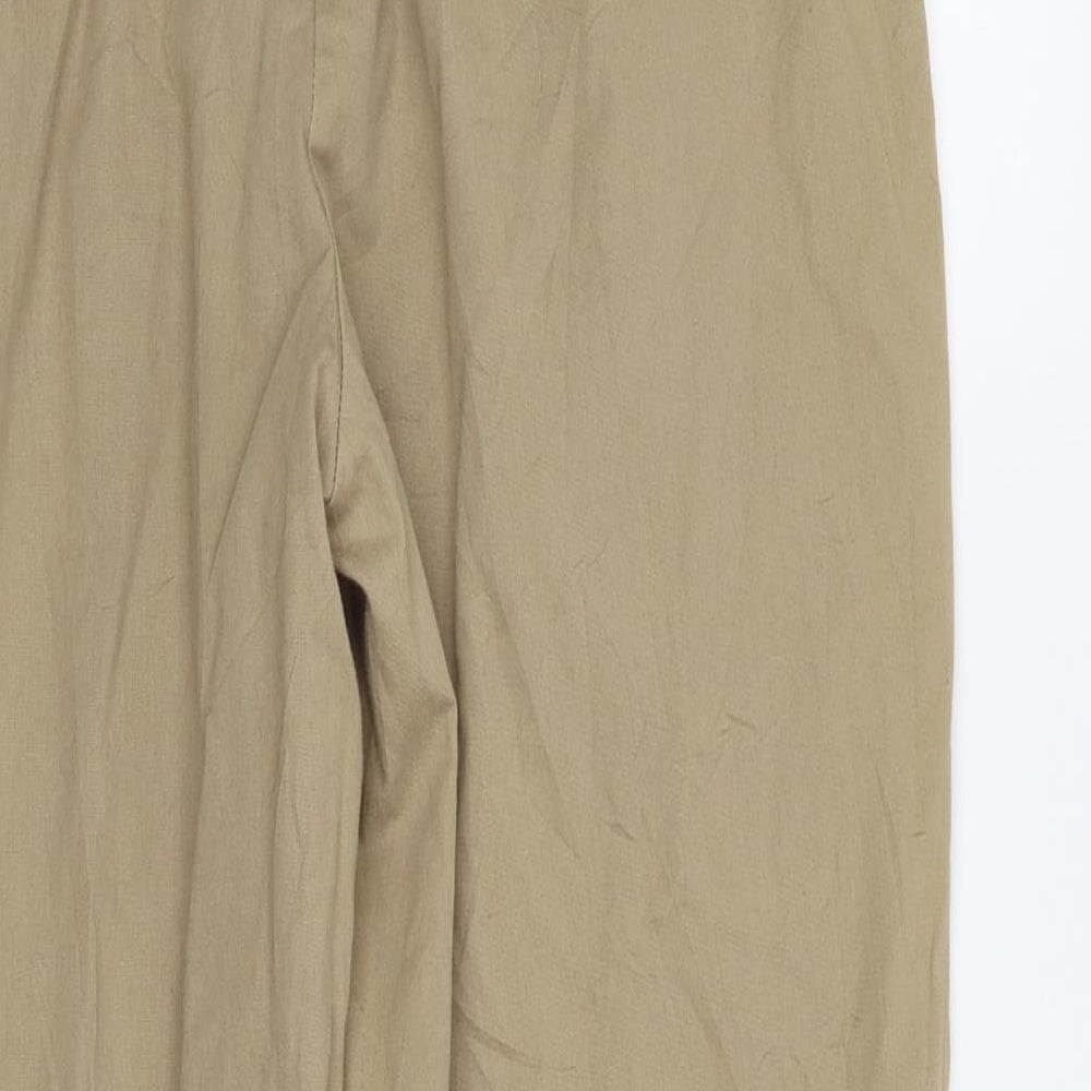 Select Womens Beige Chino Trousers Size 14 L26 in
