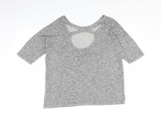 River Island Womens Grey Pullover Jumper Size 14