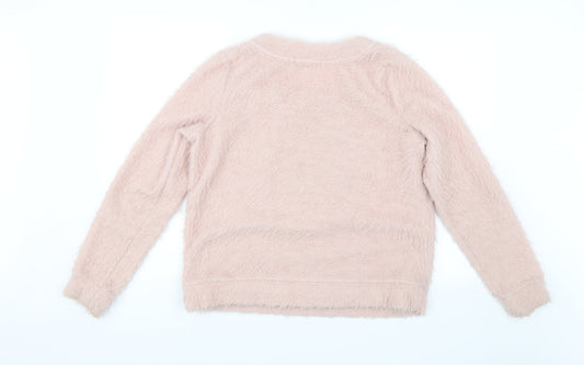 NEXT Womens Pink Pullover Jumper Size 14