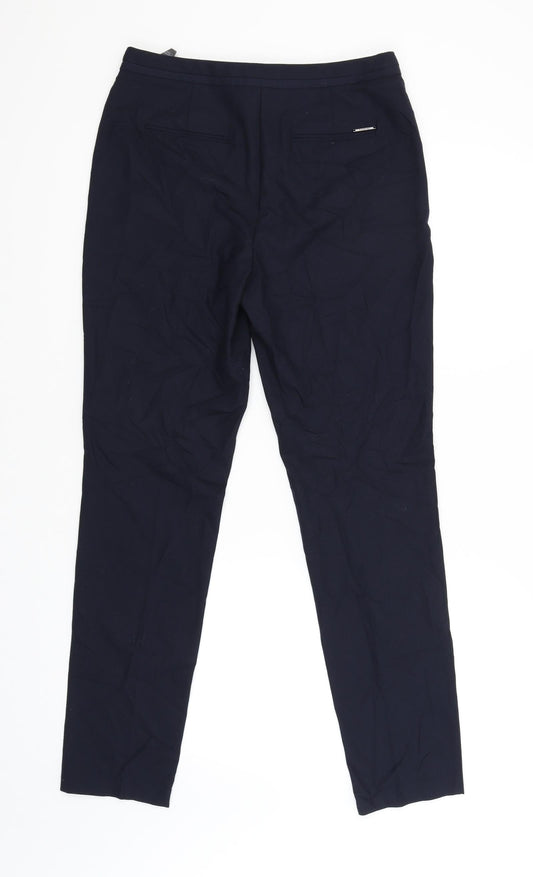 Autograph Womens Blue Trousers Size 8 L27.5 in