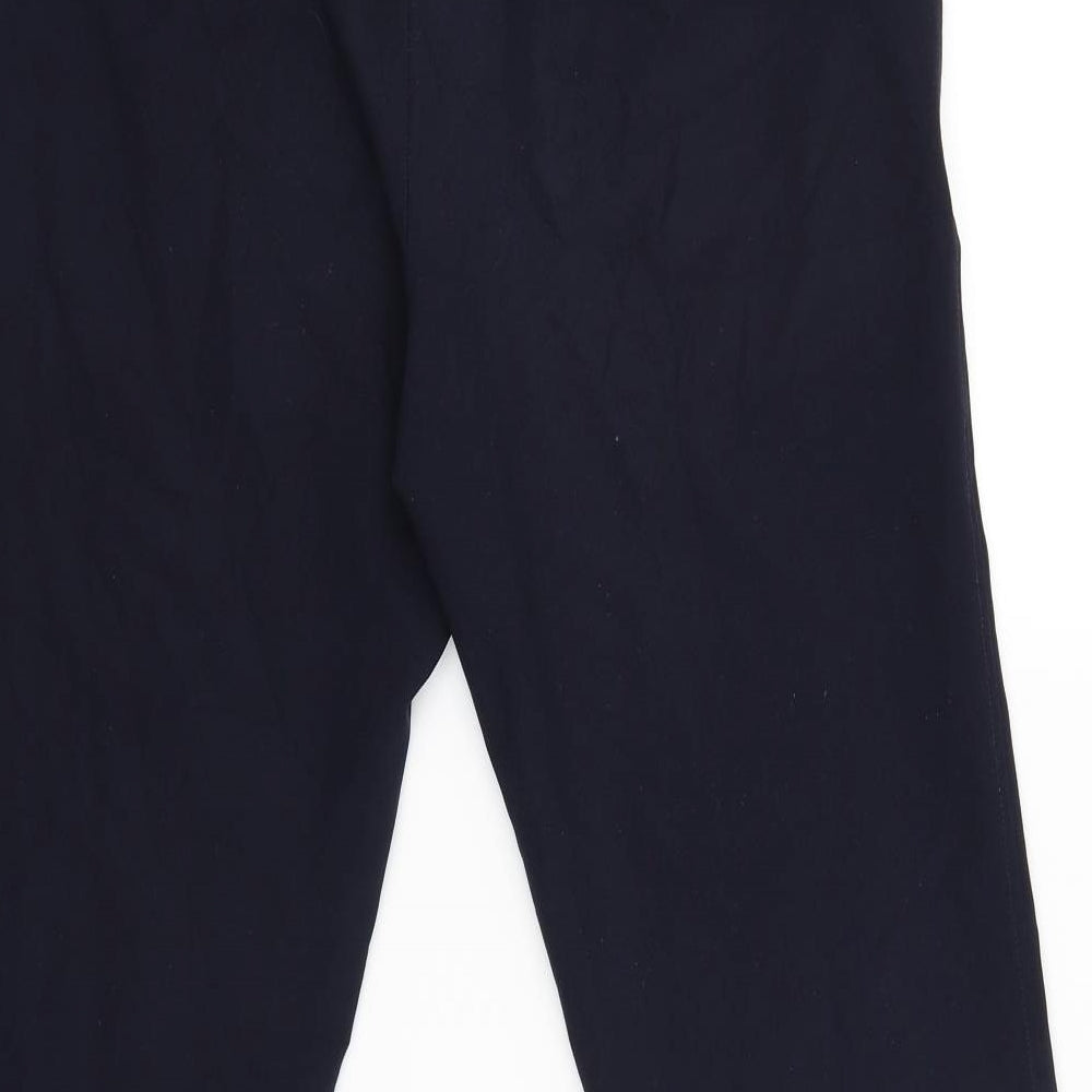 M&S Womens Blue Trousers Size 32 L31 in
