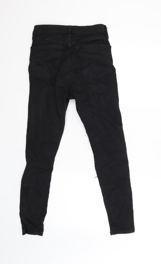 Topshop Womens Black Skinny Jeans Size 28 L26 in
