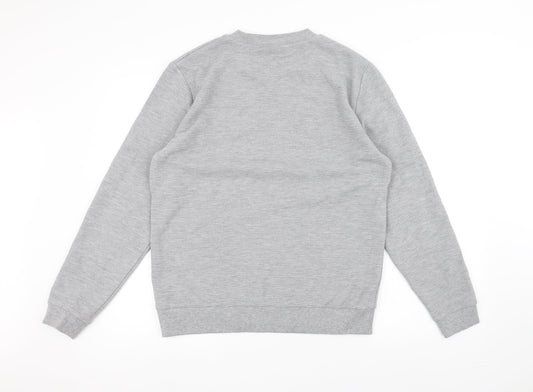 ASOS Mens Grey Pullover Jumper Size M