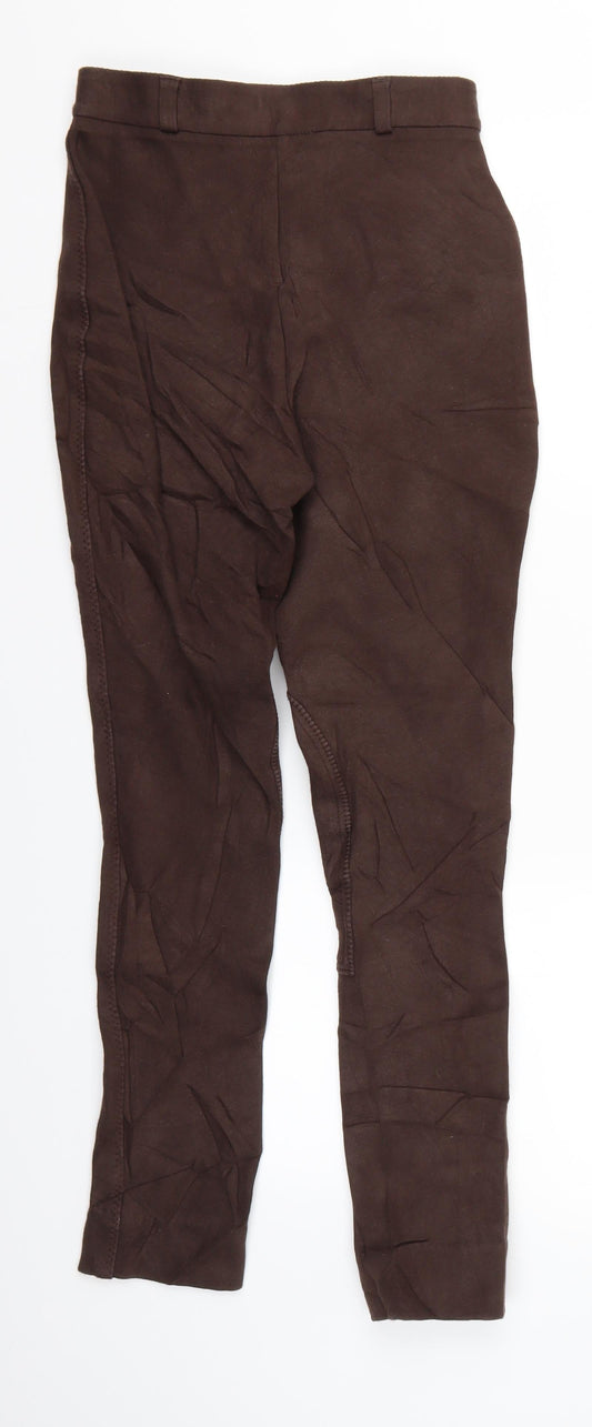 equetech Womens Brown Trousers Size 26 L24 in