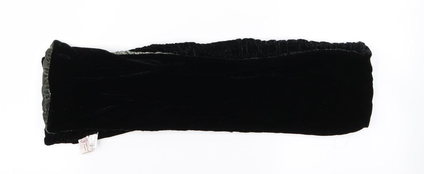 Preworn Womens Black Scarf