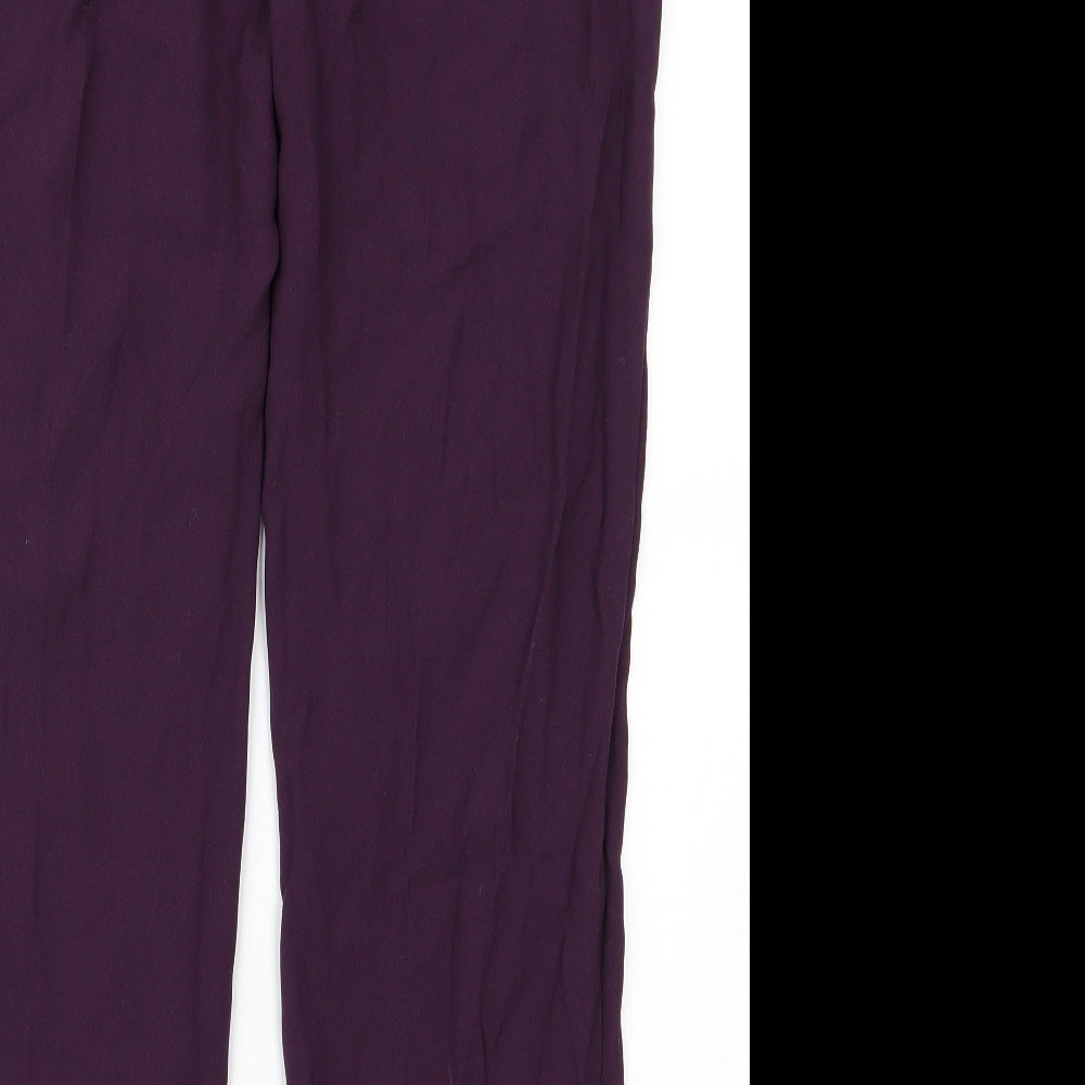 Preworn Womens Purple Trousers Size 30 L26 in