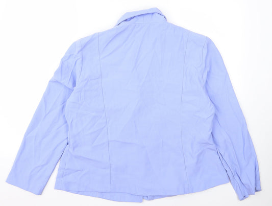 Preworn Womens Blue Jacket Size M