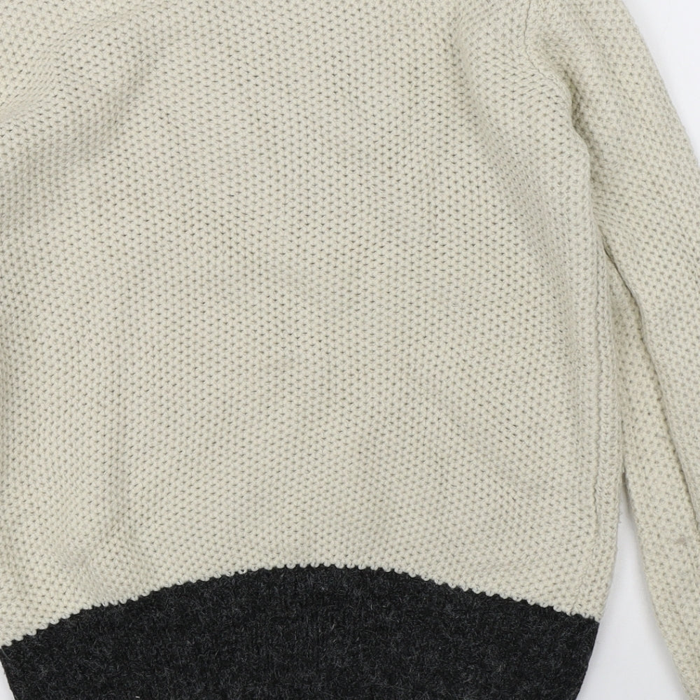 FOREVER 21 Womens Beige Pullover Jumper Size M