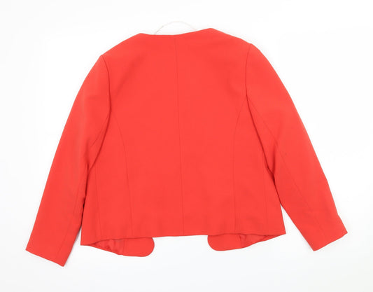 Dorothy Perkins Womens Red Jacket Size 8