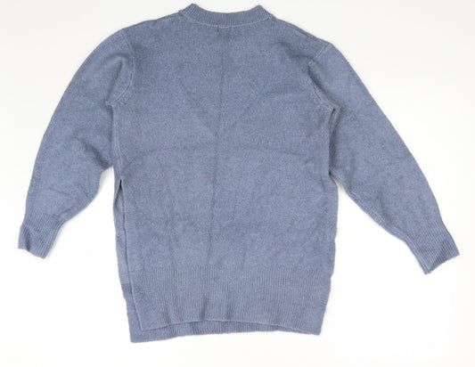 River Island Womens Blue Pullover Jumper Size XS