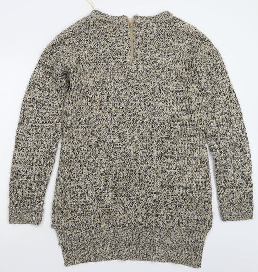Vintage Couture Womens Grey Knit Pullover Jumper Size 14