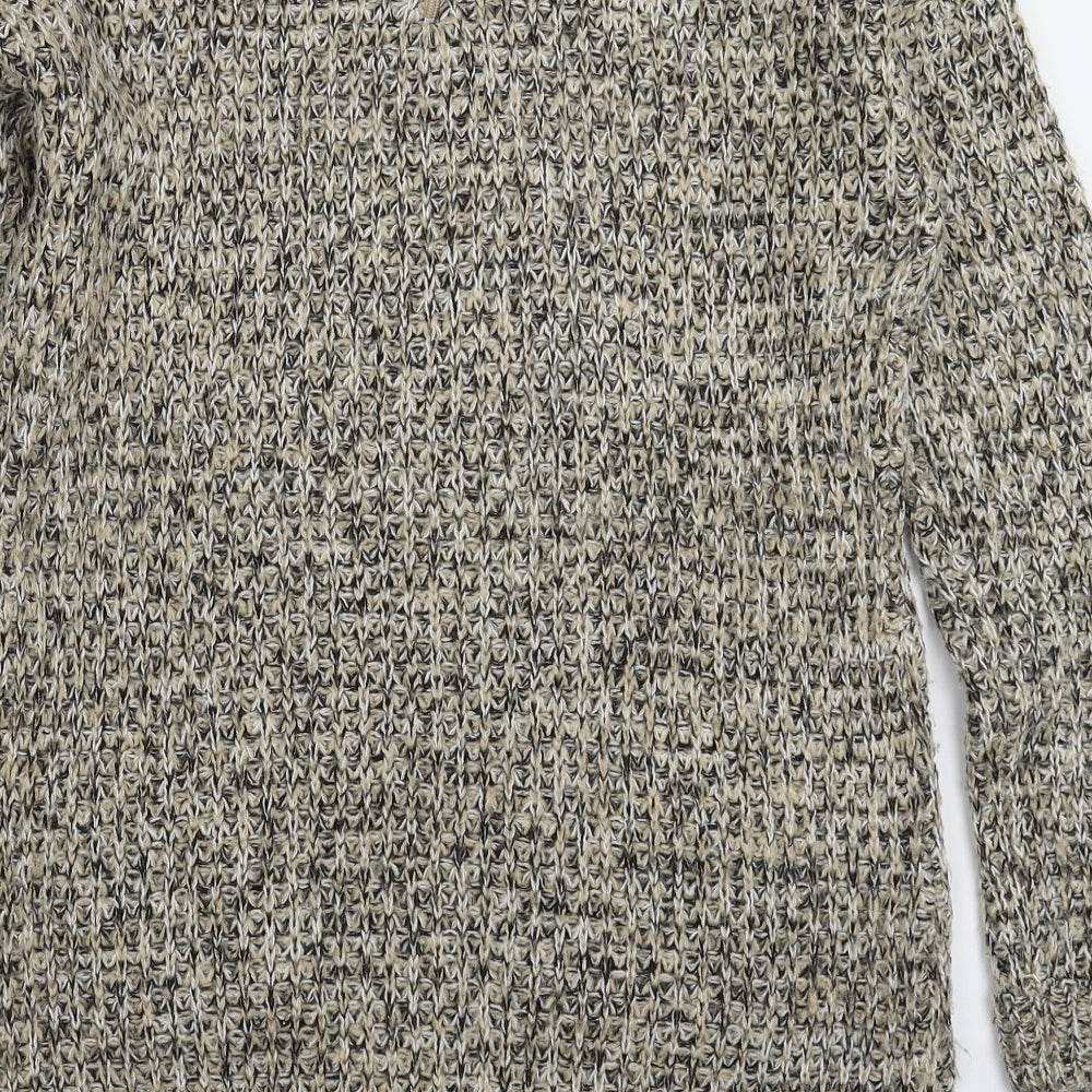 Brand and care label for Vintage Couture women’s grey knit jumper, size UK 14