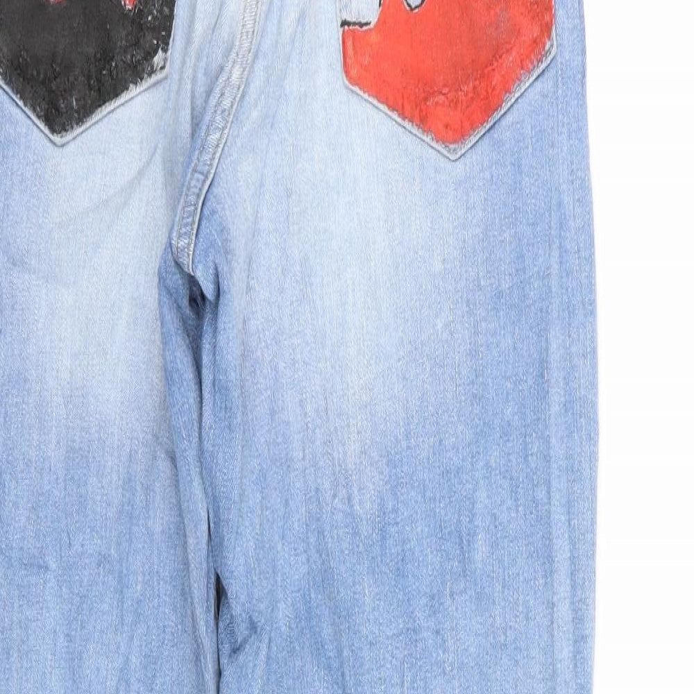 Divided by H&M Womens Blue Skinny Jeans Size 10 L29 in