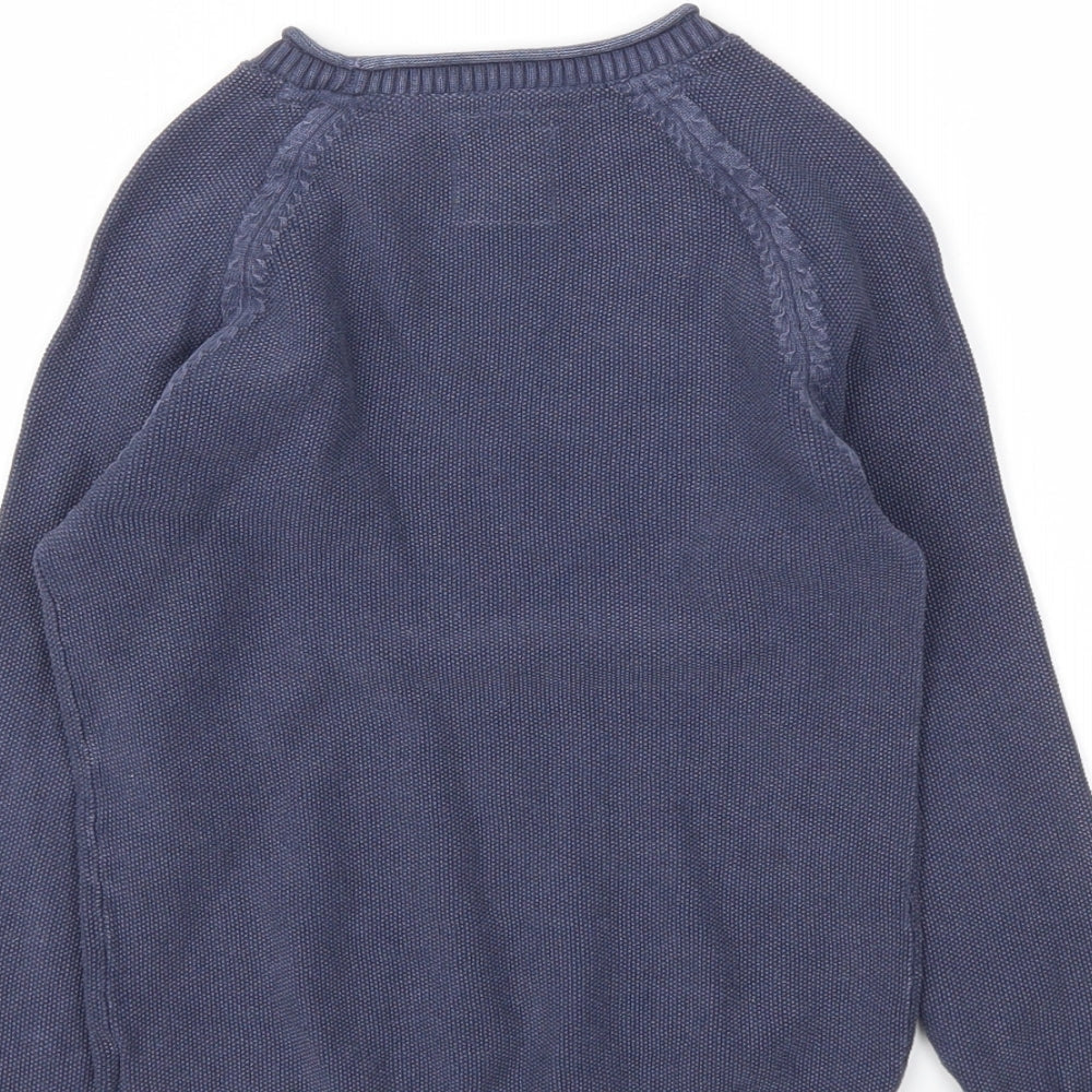 Explore Boys Blue Pullover Sweatshirt Size 4-5 Years