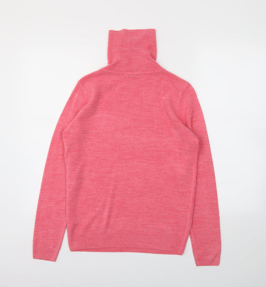 love knitwear Womens Pink Pullover Sweatshirt Size 10