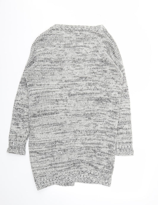 ORIGANALS Womens Grey Cardigan Jumper Size M