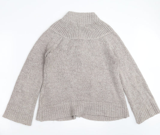 EA Womens Grey Cardigan Jumper Size S