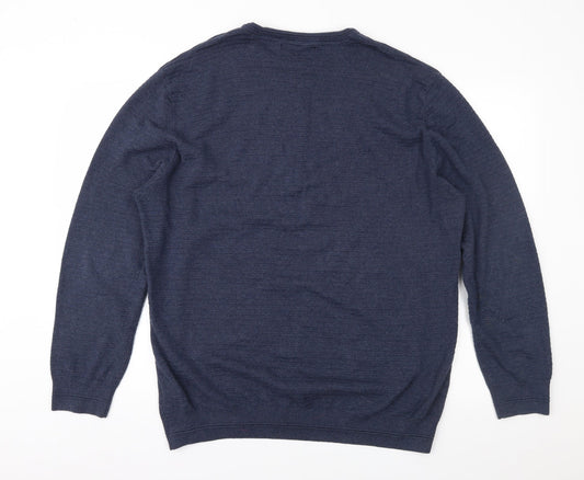 By Very Mens Blue Pullover Jumper Size XL