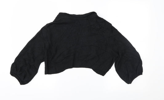 Therapy Womens Black Cardigan Jumper Size 14