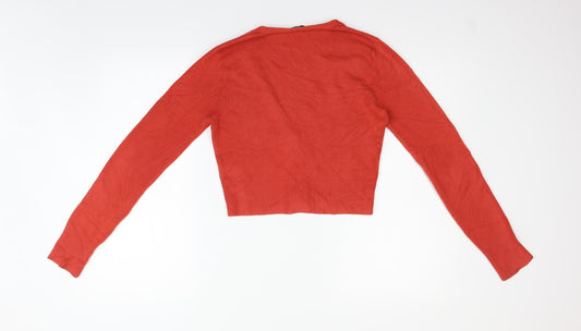 Dorothy Perkins Womens Red Pullover Jumper Size 10