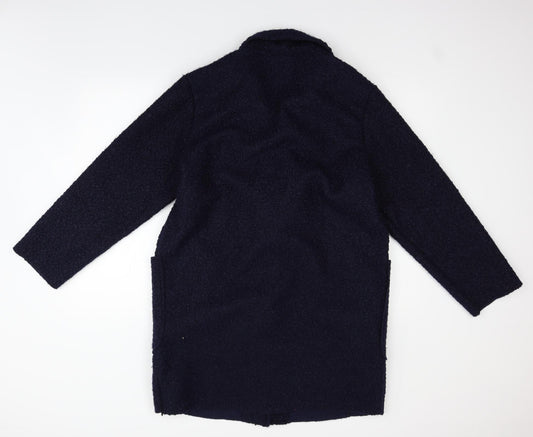 Preworn Womens Blue Gilet Coat Size L
