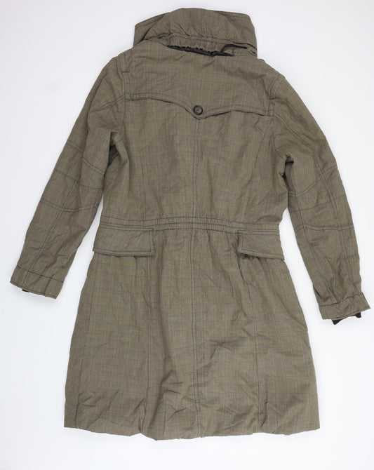 sandwhich Womens Brown Jacket Coat Size 12