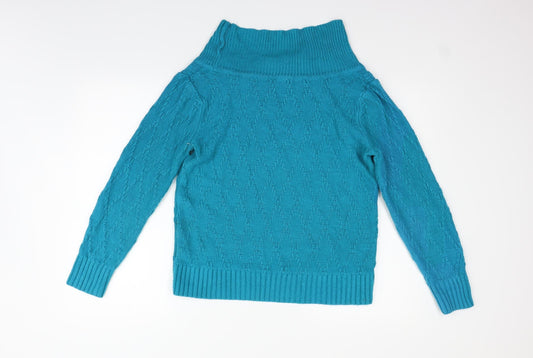 Preworn Womens Blue Pullover Jumper Size S