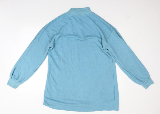 Boohoo Womens Blue Jumper Dress Size S