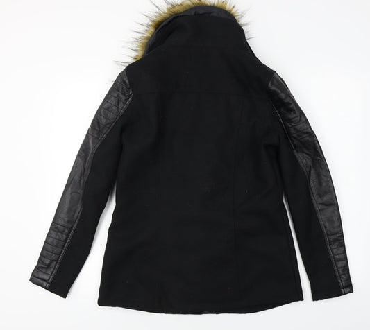 Select Womens Black Jacket Coat Size 8