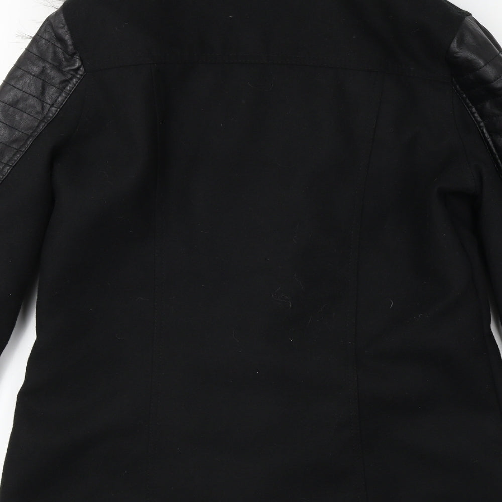 Select Womens Black Jacket Coat Size 8